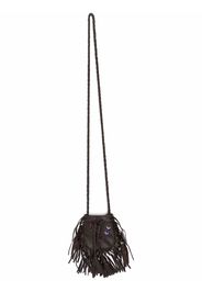 Jessie Western Pouch con nappa - Marrone