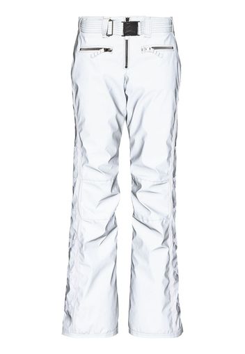 JET SET Starred Glam reflective ski trousers - Grigio