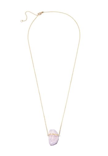 JIA JIA JIAJIA 14K YG LVNDR MOONSTONE PNDNT - Oro