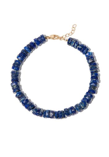 JIA JIA 14kt yellow gold lapis lazuli beaded bracelet - Oro