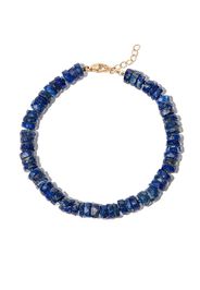 JIA JIA 14kt yellow gold lapis lazuli beaded bracelet - Oro