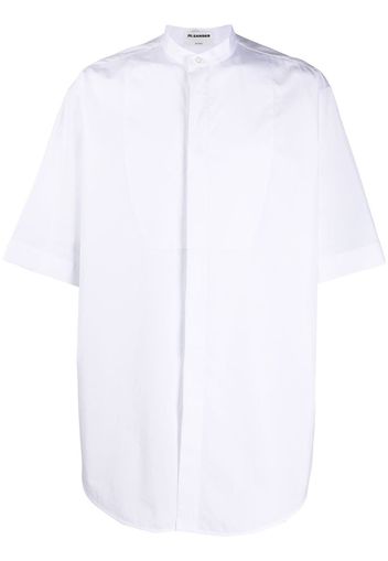 oversized-fit cotton shirt