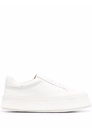 Jil Sander low-top lace-up sneakers - Bianco