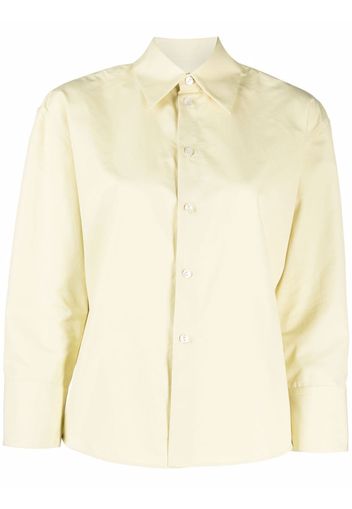 Jil Sander tailored cotton shirt - Verde