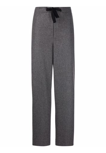 Jil Sander Pantaloni a gamba ampia - Grigio