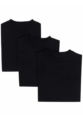 Jil Sander three-pack organic-cotton T-shirts - Nero