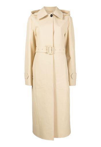 Jil Sander Trench con cappuccio - Toni neutri