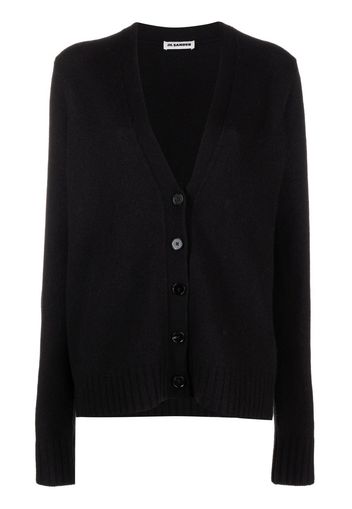 Jil Sander Cardigan oversize - Nero