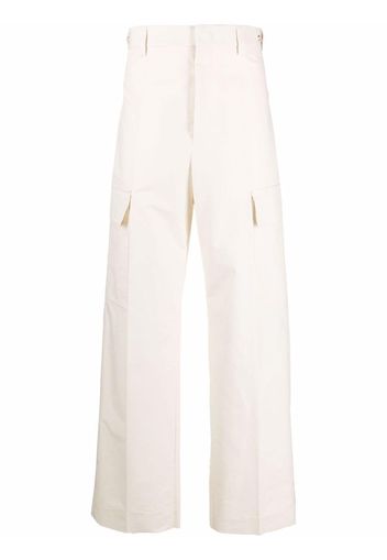 Jil Sander side cargo-pocket trousers - Toni neutri