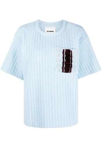 Jil Sander Top a maniche corte - Blu