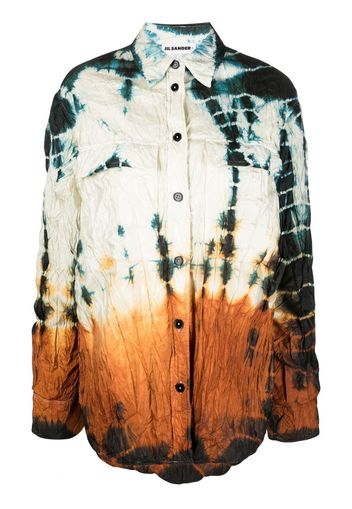 Jil Sander Camicia con fantasia tie dye - Toni neutri