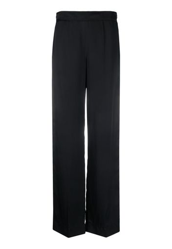 Jil Sander high-waisted straight-leg trousers - Blu