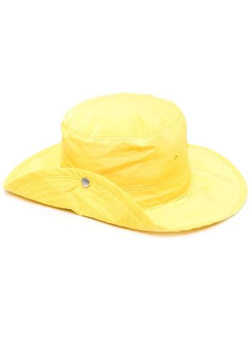 Jil Sander Cappello estivo con coulisse - Giallo