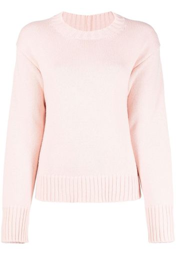 Jil Sander crew-neck knit jumper - Rosa