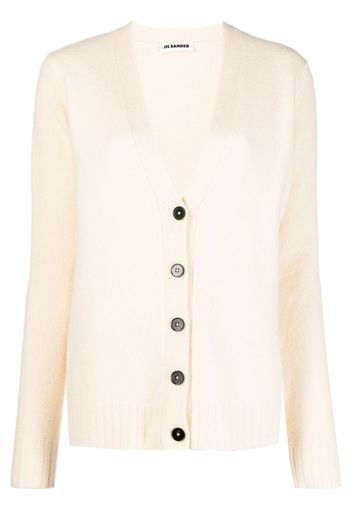 Jil Sander button-down knit cardigan - Toni neutri