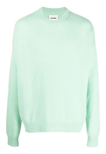 Jil Sander crew neck cashmere jumper - Verde