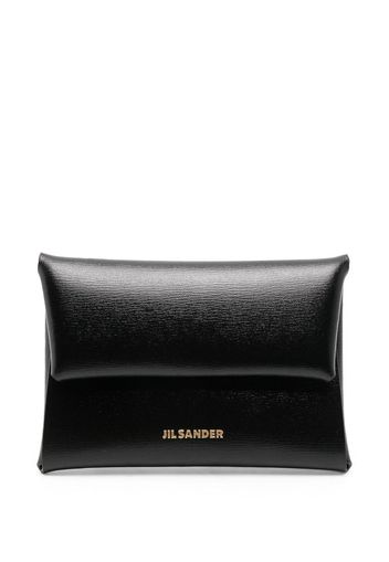 Jil Sander saffiano-texture wallet - Nero