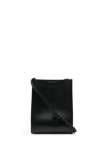 Jil Sander braided-strap leather shoulder bag - Nero