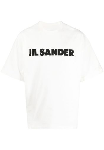 Jil Sander logo-print cotton T-shirt - Bianco