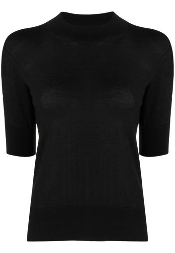 Jil Sander Top a maniche corte - Nero