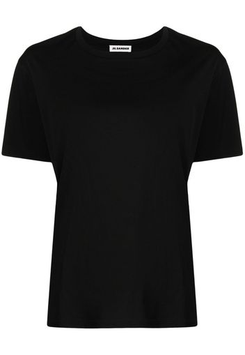 Jil Sander T-shirt girocollo - Nero