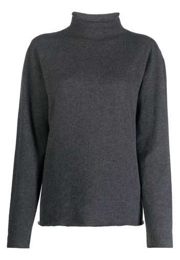 Jil Sander mock-neck knitted jumper - Grigio