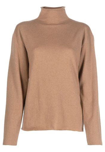 Jil Sander mock-neck knitted jumper - Toni neutri