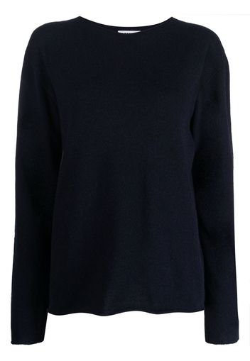 Jil Sander crew-neck cashmere jumper - Blu