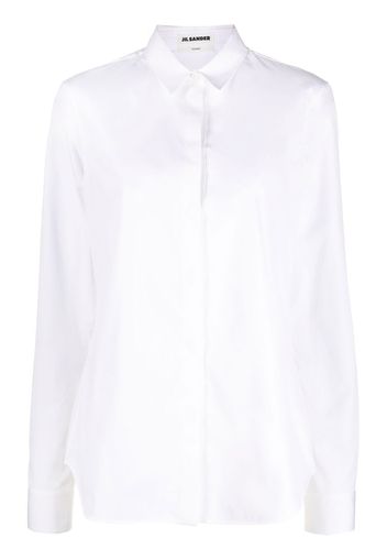 Jil Sander cotton long-sleeve shirt - Bianco