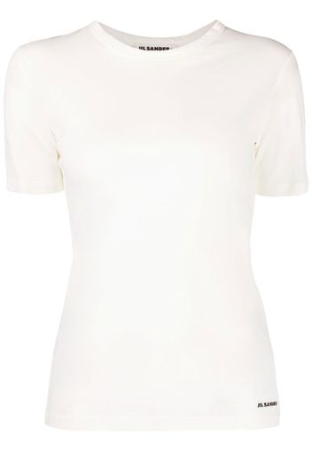 Jil Sander round-neck short-sleeve T-shirt - Bianco