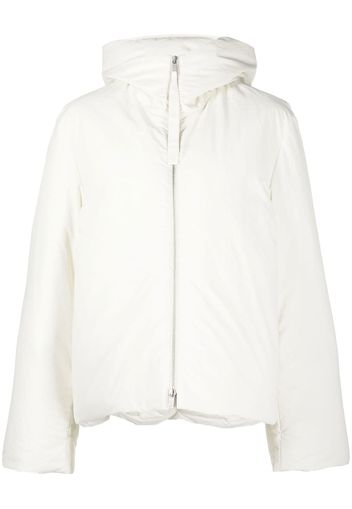 Jil Sander padded hooded jacket - 102 NATURAL