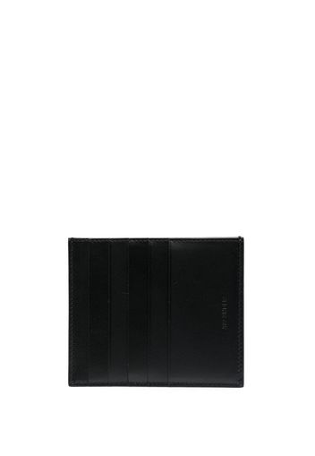 Jil Sander leather card holder - Nero