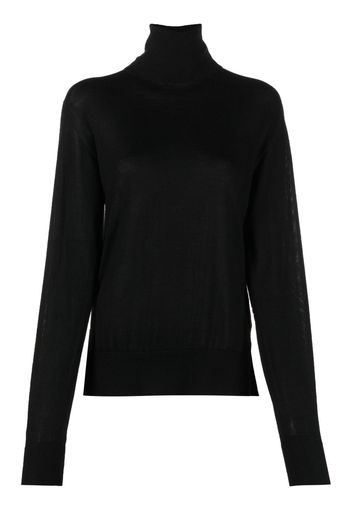 Jil Sander Maglione a collo alto - Nero