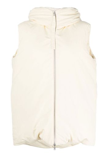 Jil Sander Gilet imbottito oversize - Toni neutri