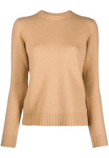 Jil Sander Liso crew-neck wool jumper - Toni neutri