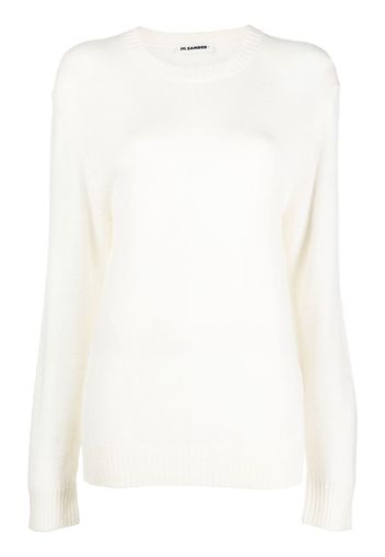 Jil Sander fine-knit wool jumper - Bianco