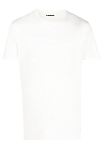 Jil Sander T-shirt con ricamo - Toni neutri