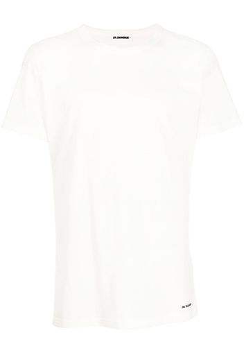 Jil Sander crew-neck fitted T-shirt - Bianco