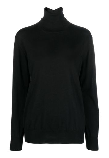 Jil Sander Maglione a collo alto - Nero