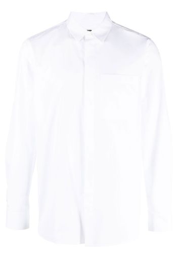 Jil Sander Camicia con chiusura nascosta - Bianco