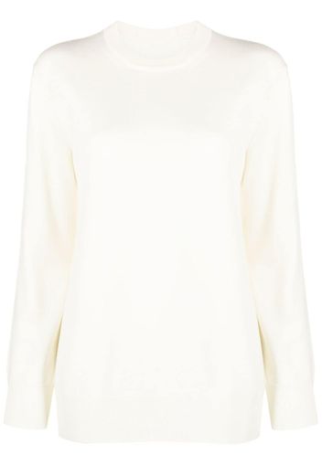 Jil Sander crew-neck wool jumper - Bianco