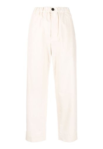 Jil Sander Pantaloni crop dritti - Toni neutri