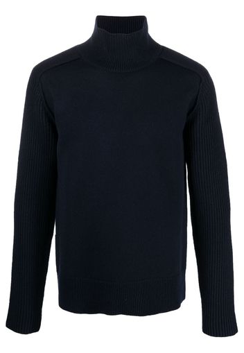 Jil Sander high-neck wool jumper - Blu