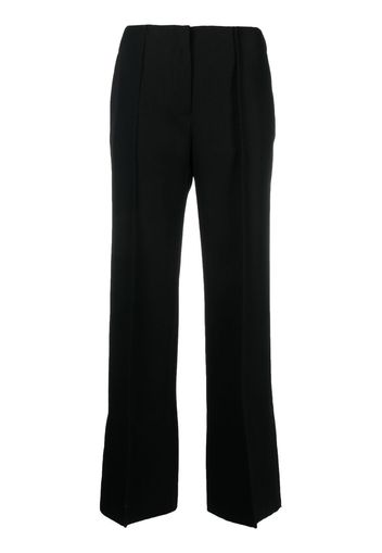 Jil Sander flared wool trousers - Nero