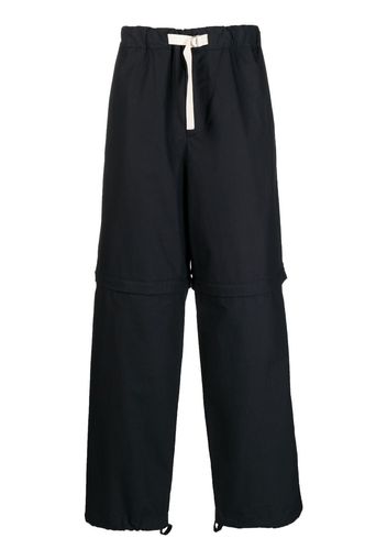 Jil Sander Pantaloni con coulisse - Blu