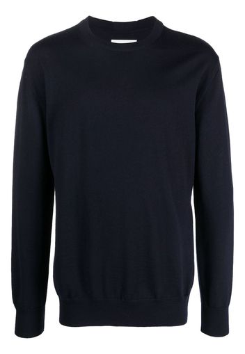 Jil Sander crew-neck wool jumper - Blu