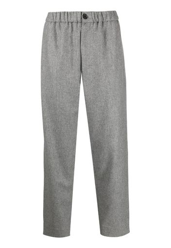 Jil Sander straight-leg wool trousers - Grigio