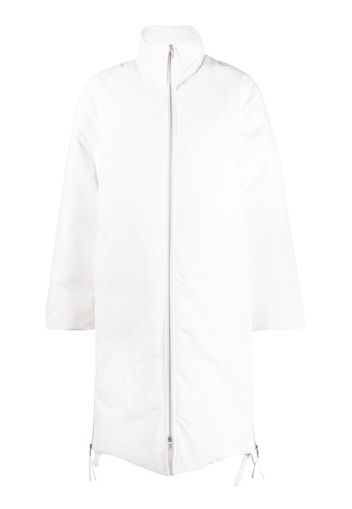 Jil Sander high-neck padded coat - Bianco