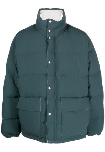 Jil Sander quilted down-filled jacket - Verde