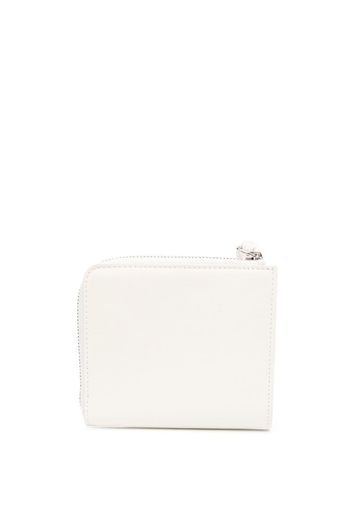 Jil Sander logo-stamp zip-up wallet - Toni neutri